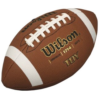 Wilson Football TDY Youth Size WTF 1714X - braun