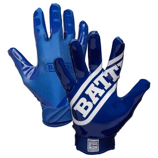 BATTLE Double Threat American Football Receiver Handschuhe - navy Gr. 2XL