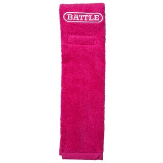 BATTLE American Fottball Field Towel, Handtuch - pink