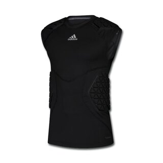 adidas Alphaskin Force 5 Pad Sleeveless Shirt - schwarz Gr. 2XL