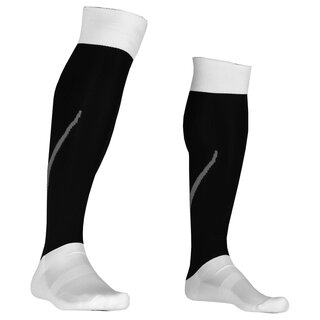 American Sports Football Socken Horns, knielang - schwarz/weiß