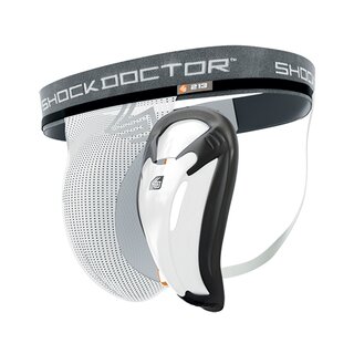 Shock Doctor Supporter with BioFlex Hard Cup, Tiefschutz 213 - Gr. M