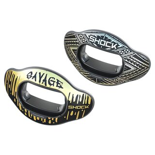 Shock Doctor Interchange Shield für Interchange Lip Guard (2er Set) - iridescent tribal/savage