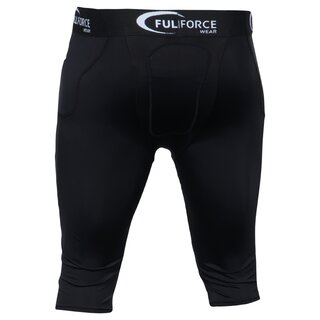 Full Force 7 Pocket Unterhose, 7 Pocket Girdle - schwarz Gr. L ohne Pads