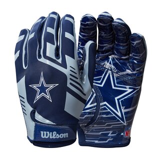 Wilson NFL Stretch Fit Youth Receiver Handschuhe Team...